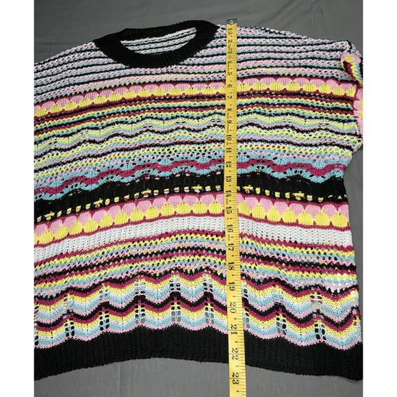 Acrylic Crop Dolman Sweater Size Extra Large New - Picture 2 of 4